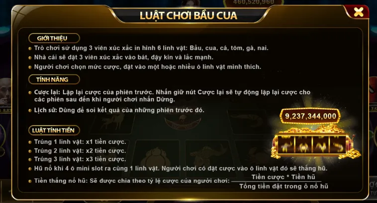 Bầu Cua Game Bàn Tại Gem88 Sân Chơi Dân Gian Đẳng Cấp Với Tỷ Lệ Thưởng Khủng