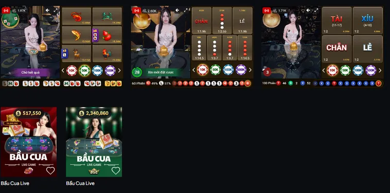 Bầu Cua Live Tại Gem88 Trải Nghiệm Quay Số Đẳng Cấp Với Đồ Họa Sống Động