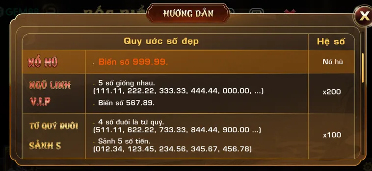 Game Nhanh Bốc Biển Số Tại Gem88 Trải Nghiệm Cá Cược Đẳng Cấp Nhất Hiện Nay