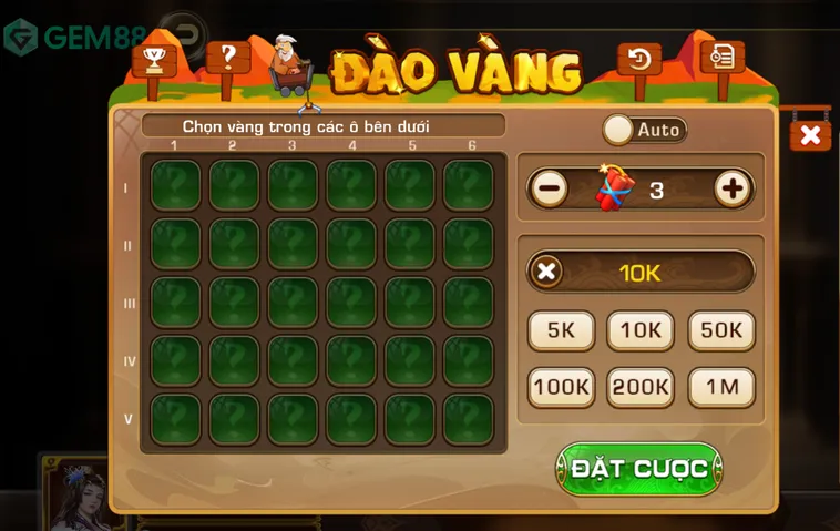 Game Nhanh Đào Vàng Tại Gem88 Trải Nghiệm Đỉnh Cao Với Tỷ Lệ Ăn Thưởng Cực Hấp Dẫn