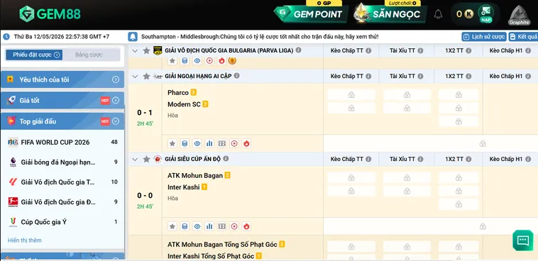 Trải Nghiệm Đỉnh Cao Thể Thao K Sports Tại Gem88 Cho Mọi Tín Đồ