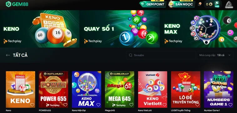 Quay Số Gem88 Nền Tảng Quay Số Trực Tuyến Đẳng Cấp Với Hệ Thống Minh Bạch